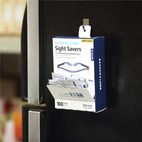 Bausch + Lomb Sight Savers Lens Cleaning Tissues - For Reading Glasses, Eyeglasses, Monitor, Camera (BAL8574GMCT)