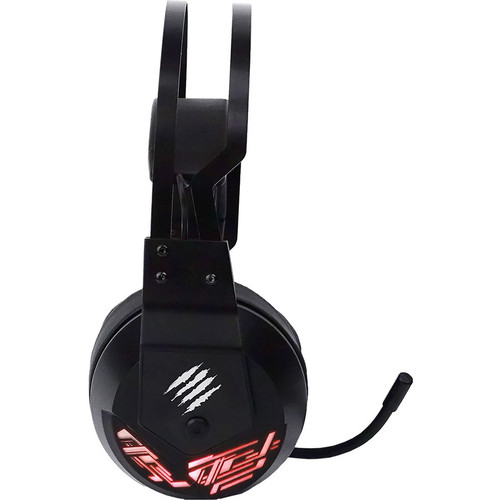 Mad Catz The Authentic F.R.E.Q. 4 Gaming Headset, Black - Stereo - USB - Wired - Over-the-head - - (MDCAF13C2INBL00)