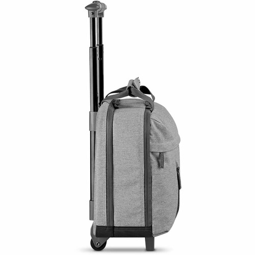 Solo Re:start Travel/Luggage Case for 15.6" Notebook - Gray - Handle - 14" Height x 16" Width x 6" (USLUBN91510)