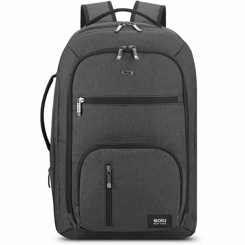 Solo Carrying Case (Backpack) for 17.3" Notebook - Gray - Damage Resistant, Bump Resistant - - - x (USLUBN78010)