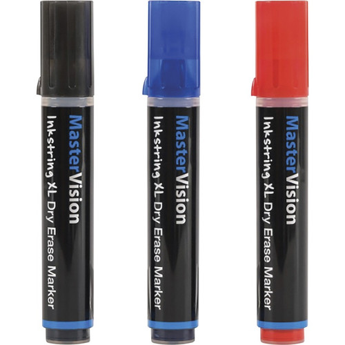 Bi-silque Dry Erase Markers - 3 mm Marker Point Size - Bullet Marker Point Style - Black Gel-based (BVCPE4104)