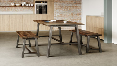 Midtown Bench - 54"W x 16.9"D x 18"H (KFIBMTBN)