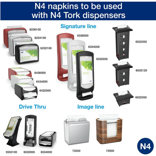 Tork Xpressnap Natural Dispenser Napkin N4 - Tork Xpressnap Natural Dispenser Napkin N4, (TRKDX906E)