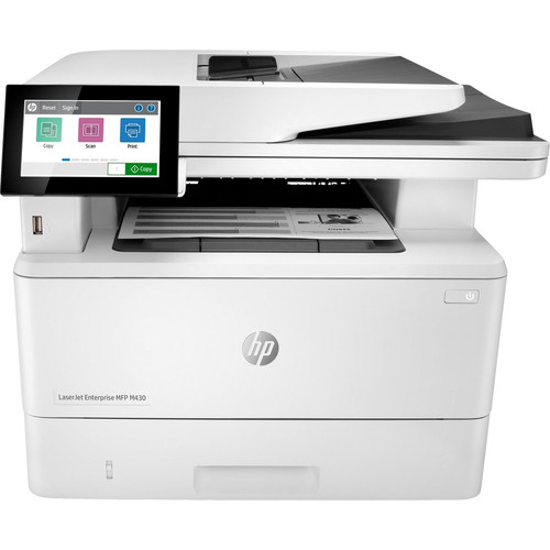 HP LaserJet Enterprise M430f Laser Multifunction Printer - Monochrome - Copier/Fax/Printer/Scanner (HEW3PZ55A)