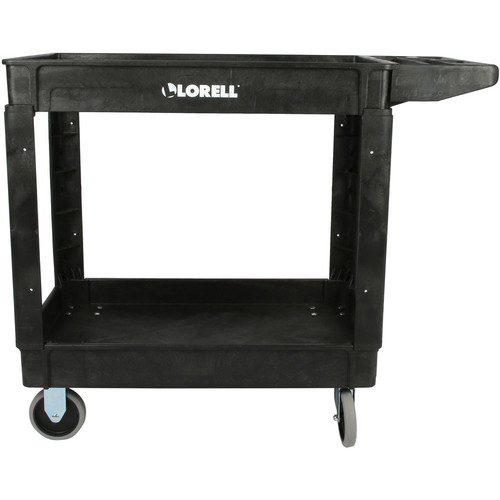 Lorell Storage Bin Utility Cart - 550 lb Capacity - 4 Casters - 5" Caster Size - Structural Foam - (LLR03611)