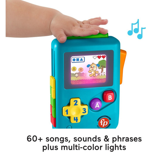 Laugh & Learn Lil' Gamer Musical Toy - Skill Learning: Music, Phrase, Direction, Color, Number, ... (FIPGTJ65)
