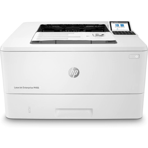 HP LaserJet Enterprise M406dn Desktop Laser Printer - Monochrome - 40 ppm Mono - 1200 x 1200 dpi - (HEW3PZ15A)