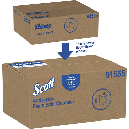 Scott Control Foam Skin Cleanser - Foam - Skin - Unscented - 1 / Carton (KCC91555)