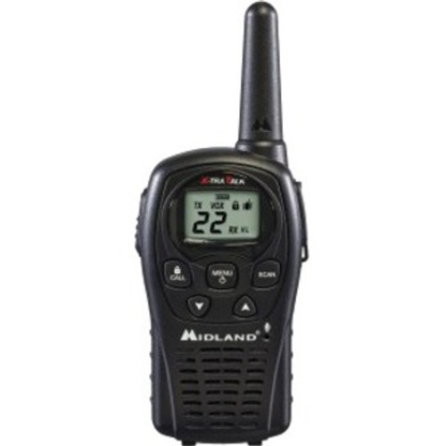 Midland LXT500VP3 Two-way Radio - 22 Radio Channels - 22 GMRS/FRS - Upto 126720 ft - Auto Squelch, (MROLXT500VP3)