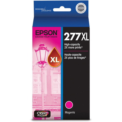 Epson Claria 277XL Original High Yield Ink Cartridge - Magenta - 1 Each - High Yield - 1 Each (EPST277XL320S)