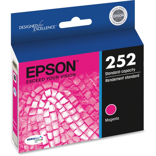 Epson DURABrite Ultra T252320 Original Standard Yield Inkjet Ink Cartridge - Magenta - 1 Each - 300 (EPST252320S)