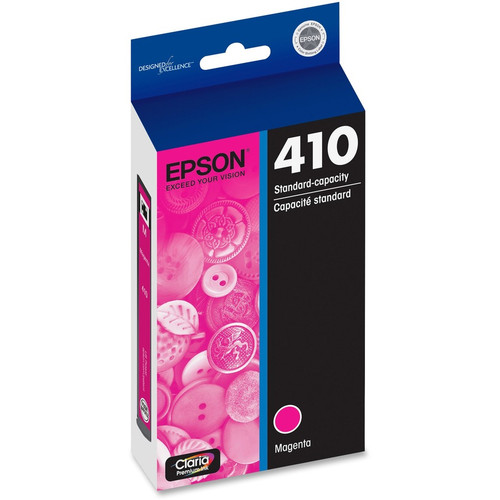 Epson Claria 410 Original Standard Yield Inkjet Ink Cartridge - Magenta - 1 Each - 300 Pages (EPST410320S)