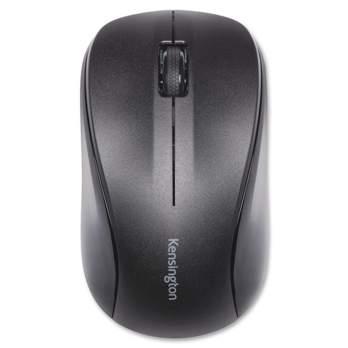 Kensington Wireless Mouse for Life - Optical - Wireless - Black - 1 Pack - USB - 1000 dpi - Scroll (KMW72392)