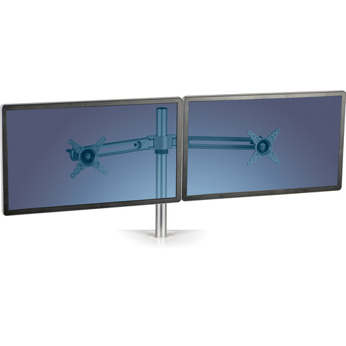 Fellowes Lotus Dual Monitor Arm Kit - 2 Display(s) Supported - 27" Screen Support - 26 lb - (FEL8042901)