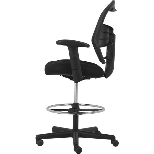 HON Prominent Task Chair - Black Fabric Seat - Black Mesh Back - Black Frame - High Back - Armrest (HONVL539MM10)