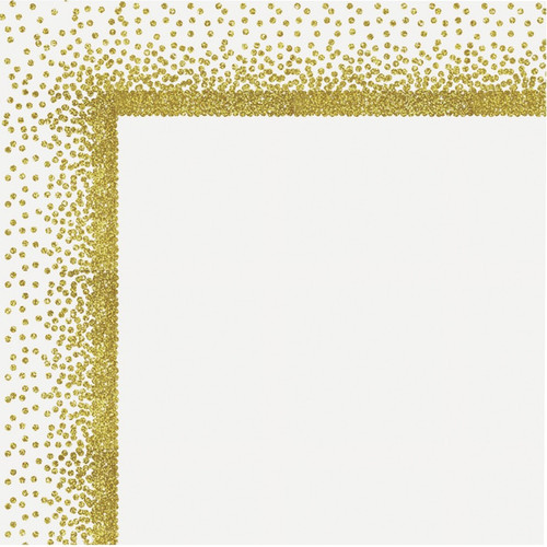 Geographics Confetti Gold Design Poster Board - Fun and Learning, Project, Sign, Display, Art - x - (GEO24759)