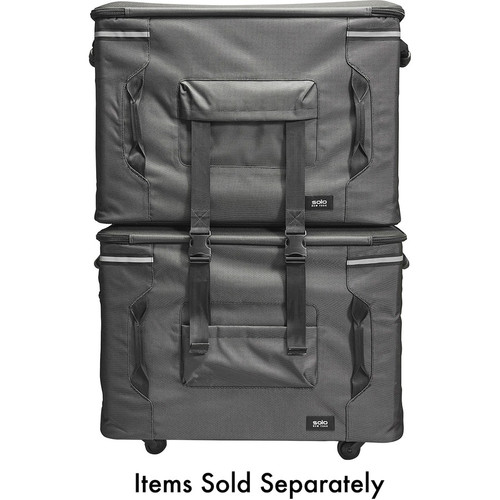 Solo PRO TRANSPORTER 128 Roller Travel/Luggage Bottom Case- Box 1 of 2 - Black - 20.5" x 26" x - - (USLSSC11110)