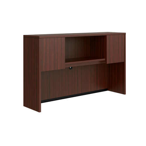 Overhead Hutch With Laminate Doors - 60"W x 15"D x 36"H (MOSPL141OH/MOSPL41LD) Overhead Hutch With Laminate Doors - 60"W x 15"D x 36"H (MOSPL141OH/MOSPL41LD)