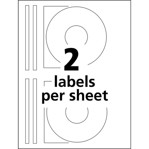 Avery Optical Disc Label - 100 / Pack (AVE5698)