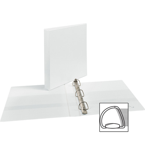 Avery Durable View Binder - EZD Rings - 1" Binder Capacity - Letter - 8 1/2" x 11" Sheet Size (AVE09301)