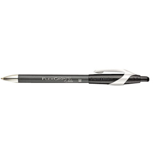 Paper Mate FlexGrip Elite Retractable Ballpoint Pens - Medium Pen Point - Refillable - Retractable (PAP85580)