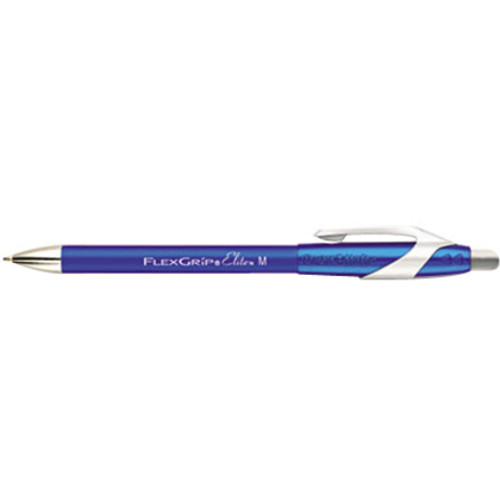 Paper Mate FlexGrip Elite Retractable Ballpoint Pens - Medium Pen Point - Refillable - Retractable (PAP85581)