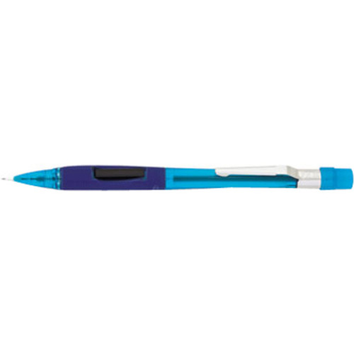 Pentel Quicker Clicker Mechanical Pencil - HB Lead - 0.5 mm Lead Diameter - Refillable - Blue - 1 (PENPD345TC)