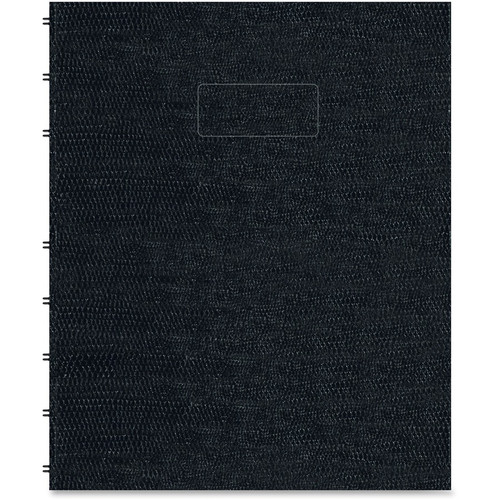 Rediform NotePro Twin-wire Composition Notebook - 150 Sheets - Twin Wirebound - 7 1/4" x 9 1/4" - - (REDA7150BLK)