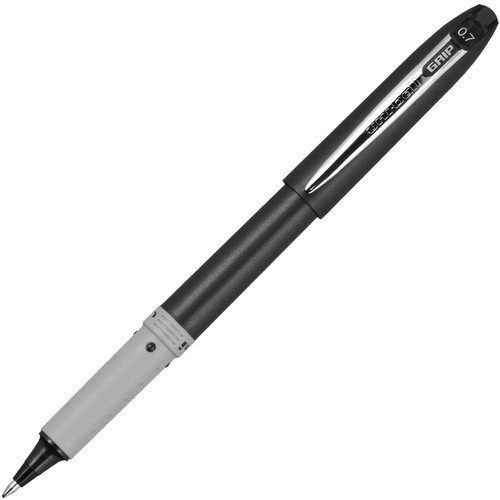 uniball Roller Grip Rollerball Pen - Fine Pen Point - 0.7 mm Pen Point Size - Black - 1 (UBC60708)