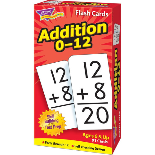 Trend Math Flash Cards - Educational - 1 / Box (TEPT53101)