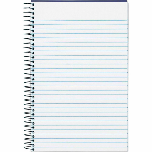 TOPS Classified Business Notebooks - 100 Sheets - 20 lb Basis Weight - 5 1/2" x 8 1/2" - Indigo - - (TOP73506)