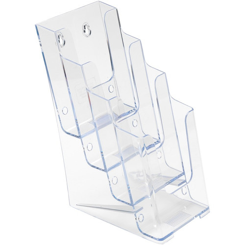 Deflecto Multi-Compartment DocuHolder - 4 Pocket(s) - 4 Tier(s) - 10" Height x 4.9" Width x 8" - - (DEF77701)