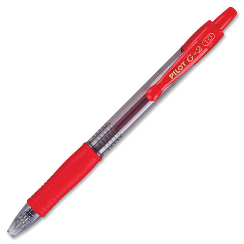 Pilot G2 Bold Point Retractable Gel Pens - Bold Pen Point - 1 mm Pen Point Size - Refillable - - - (PIL31258)