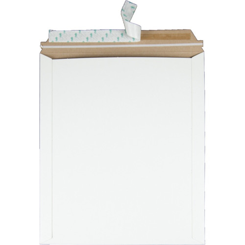 Quality Park Sturdy Fiberboard Photo Mailers - Board - 12 3/4" Width x 15" Length - Self-sealing - (QUA64019)
