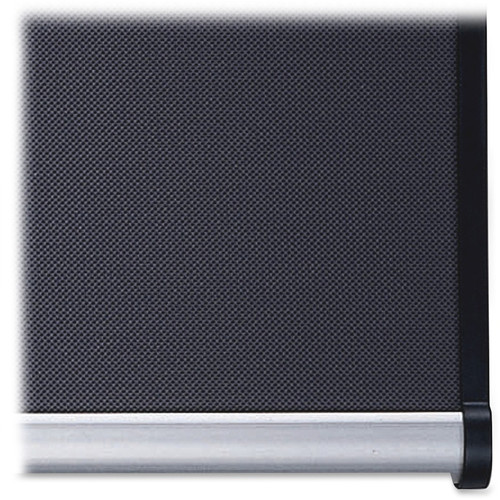 Quartet Prestige Diamond Mesh Bulletin Board - 36" Height x 48" Width - Gray Fabric Surface - Fade (QRTB444A)