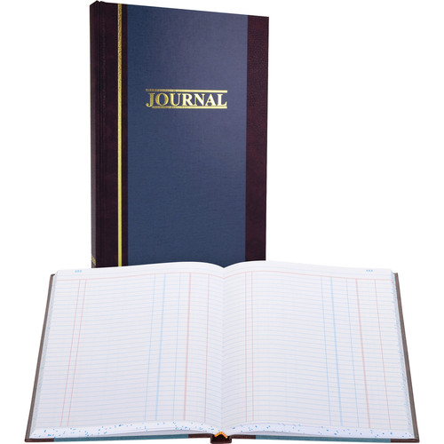 Wilson Jones S300 2-Column Journal - 300 Sheet(s) - 7.25" x 11.75" Sheet Size - 2 Columns per Sheet (WLJS3003J)