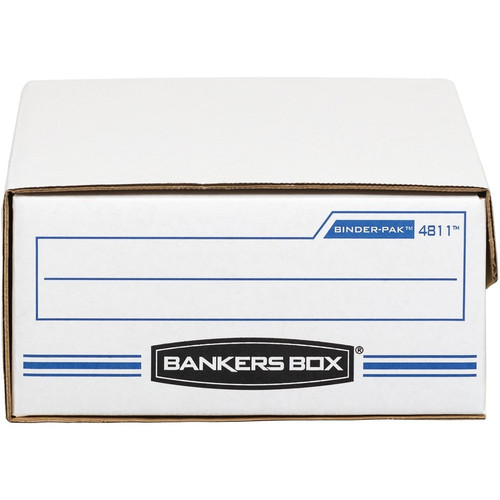 Bankers Box Liberty Binder-Pak Binder Storage Box - Internal Dimensions: 9.13" Width x 11.38" Depth (FEL48110)
