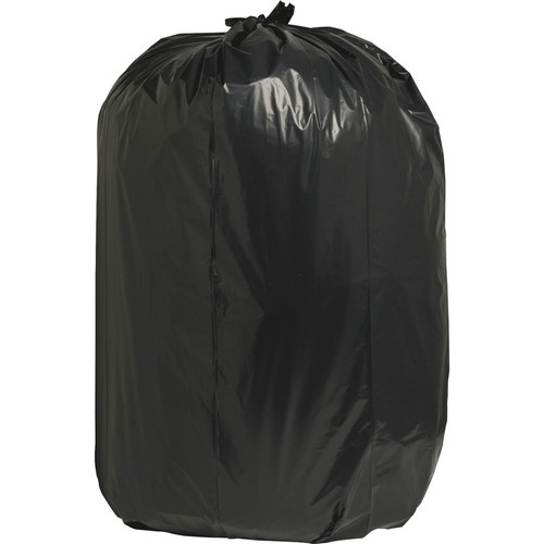 Nature Saver Black Low-density Recycled Can Liners - Extra Large Size - 60 gal Capacity - 38" Width (NAT00994)