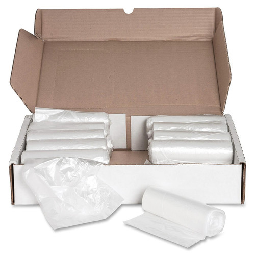 Genuine Joe Economy High-Density Can Liners - Extra Large Size - 60 gal Capacity - 38" Width x 58" (GJO70014)