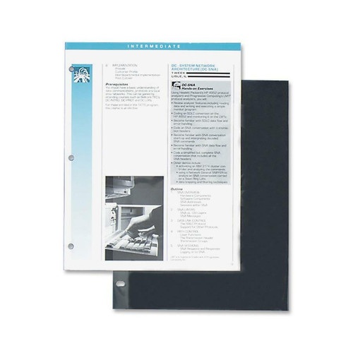 C-Line Traditional Standard Weight Polypropylene Sheet Protector - Letter 8.50" x 11" - - 100 / Box (CLI03213)