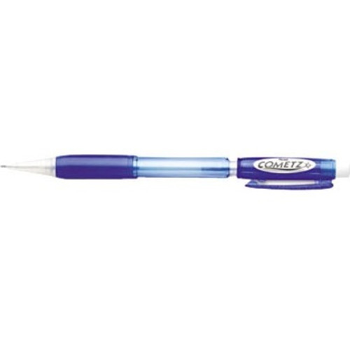 Pentel Cometz .9mm Automatic Pencils - #2 Lead - 0.9 mm Lead Diameter - Blue Barrel - 1 Dozen (PENAX119C)