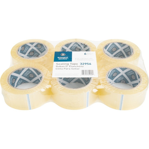 Business Source Heavy-duty Packaging Tape - 54.67 yd Length x 1.88" Width - 3" Core - Poly - 3.54 - (BSN32956)