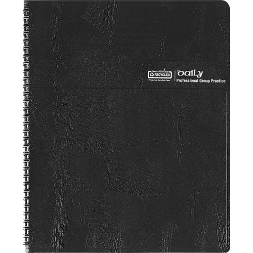 House of Doolittle 4-Person Embossed Cover Daily Appointment Book - Julian Dates - Daily - 1 Year - (HOD28202)