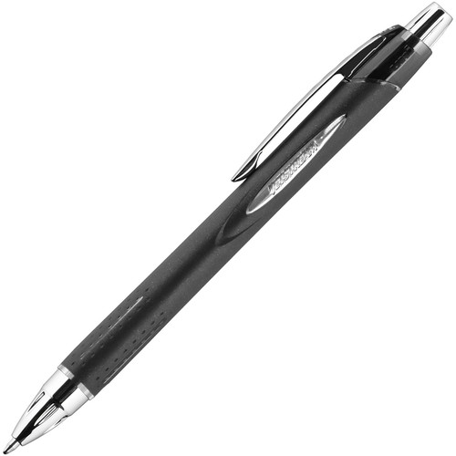 uni Jetstream RT Ballpoint Pen - Medium Pen Point - 1 mm Pen Point Size - Retractable - Black, (UBC73840)