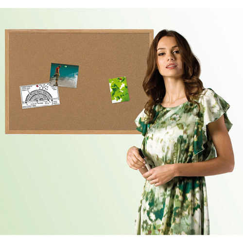 MasterVision Recycled Cork Bulletin Boards - 48" Height x 72" Width - Cork Surface - Self-healing - (BVCSB1420001233)