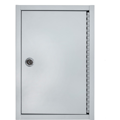 Huron Slotted Heavy-duty Key Cabinet - Keyhole Slot, Heavy Duty, Durable, Locking System - Gray - (HURHASZ0126)