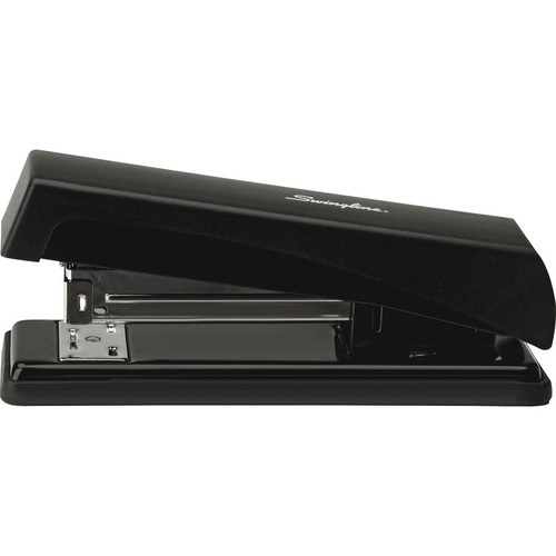 Swingline Compact Desk Stapler - 20 of 20lb Paper Sheets Capacity - 105 Staple Capacity - Half - - (SWI78911)