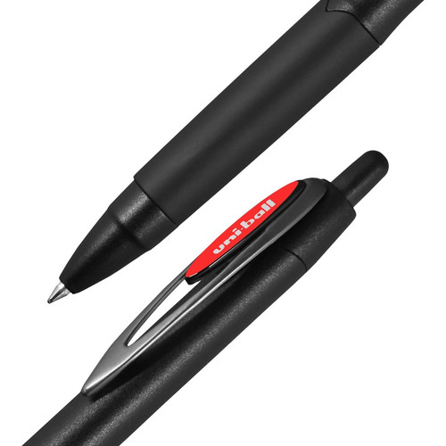 uniball 207 Plus+ Gel Pen - Medium Pen Point - 0.7 mm Pen Point Size - Retractable - Red Ink (UBC70464)