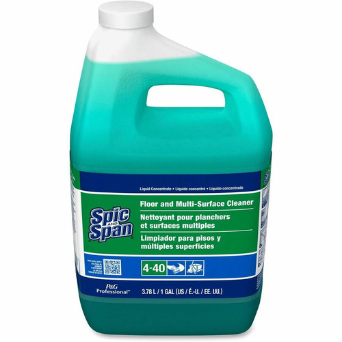 Spic and Span Floor and Multi-Surface Cleaner - Concentrate Liquid - 128 fl oz (4 quart) - 1 Each - (PGC02001)
