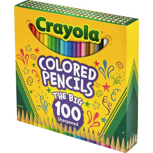 Crayola Colored Pencils - Assorted Lead - 100 / Set (CYO688100)